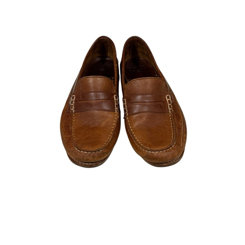 Vintage G.H. Bass & Co Men’s Loafers Size 9.5 Brown Leather​​